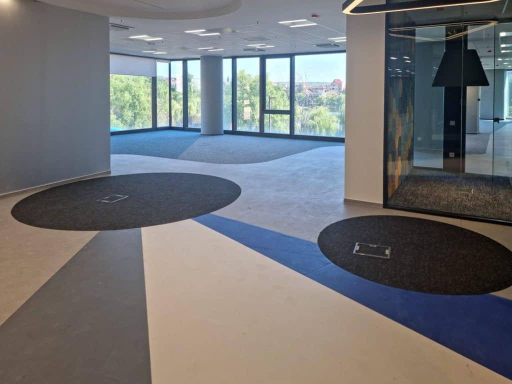 Covor PVC, LVT, mochetă dale, birouri, Cluj-Napoca